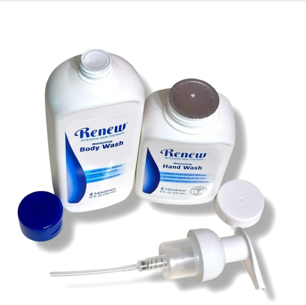MELALUCA Renew Moisturizing Body Wash & Hand Wash Set